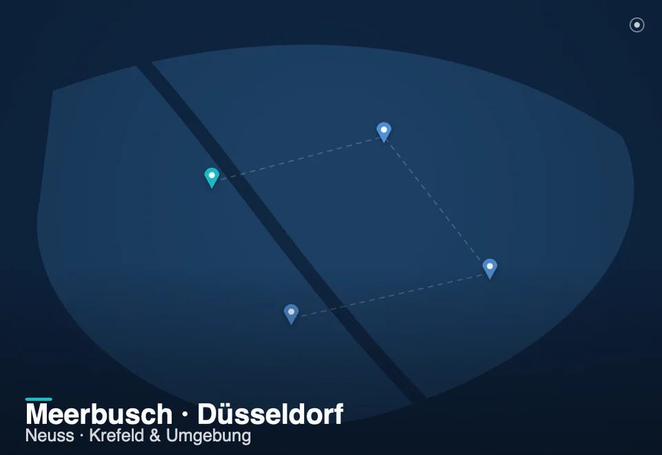 Einsatzgebiet Karte